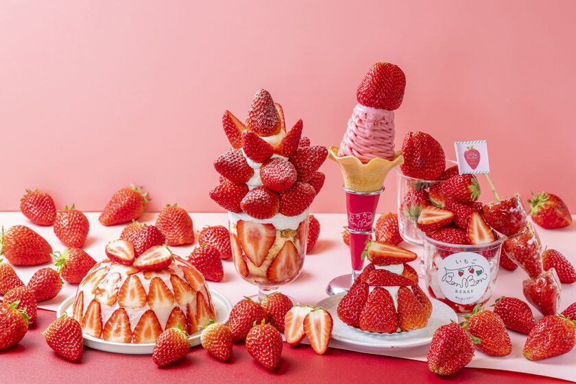 ＜いちご専門店の道の駅 いちごBonBonBERRY＞ 15組限定！15円でいちご盛り放題を開催！ さらに150％いちご増量パフェや大粒いちごの限定メニューも！ 旬の静岡いちごが盛りだくさんの「いちごの収穫祭2026」を 2月20日(金)から5日間開催！