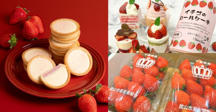 ＜千葉＞西船橋駅ナカで3/21(土)より開催　 いちご尽くしの『ペリエマルシェいちご祭り』