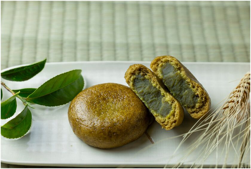 シリーズ初のフレーバーが登場！ 黒麦まんじゅう本舗より静岡県産お茶を使用した 「静岡お茶まんじゅう」が季節限定で4/23より発売